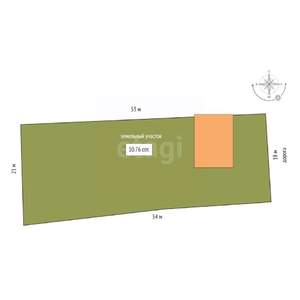 Дом 75м², 2-этажный, участок 11 сот.