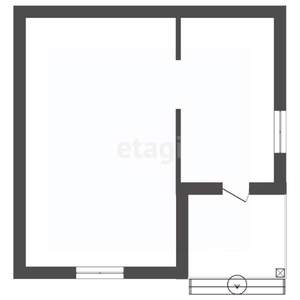 Дом 16м², 1-этажный, участок 3 сот.