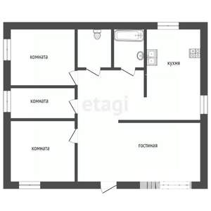 Дом 103м², 2-этажный, участок 9 сот.