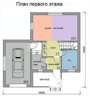 Дом 103м², 2-этажный, участок 13 сот.