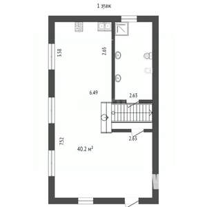 Дом 170м&sup2;, 2-этажный, участок 11 сот.  