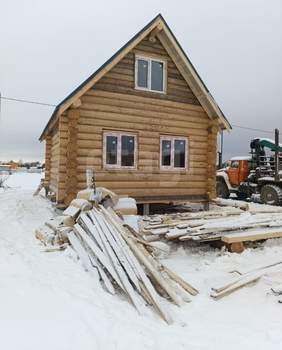 Дом 90м&sup2;, 1-этажный, участок 8 сот.  