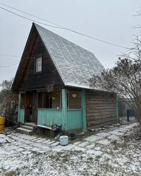 Дом 22м², 2-этажный, участок 6 сот.  