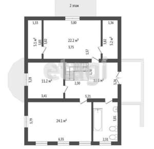 Дом 355м², 4-этажный, участок 7 сот.  