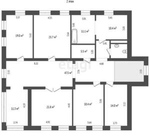 Дом 767м&sup2;, 3-этажный, участок 16 сот.  