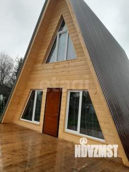 Дом 59м&sup2;, 2-этажный, участок 6 сот.  