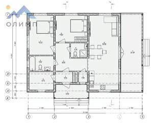 Дом 115м², 1-этажный, участок 8 сот.  