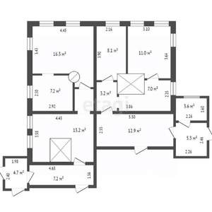 Дом 68м², 1-этажный, участок 25 сот.  