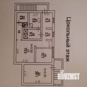 Коттедж 300м&sup2;, 3-этажный, участок 8 сот.  