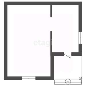 Дом 16м&sup2;, 1-этажный, участок 3 сот.  