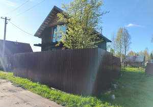 Дом 63м&sup2;, 2-этажный, участок 8 сот.  