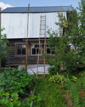 Дом 25м&sup2;, 2-этажный, участок 668 сот.  