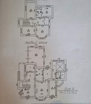 Дом 279м&sup2;, 2-этажный, участок 10 сот.  