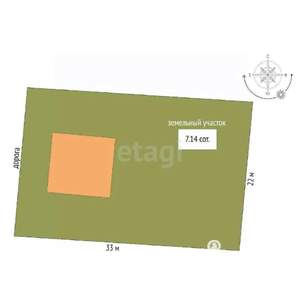 Дом 109м², 2-этажный, участок 8 сот.  