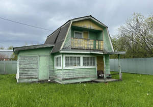 Дом 40м&sup2;, 1-этажный, участок 660 сот.  