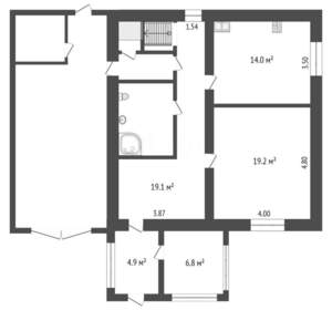 Дом 128м², 2-этажный, участок 12 сот.  