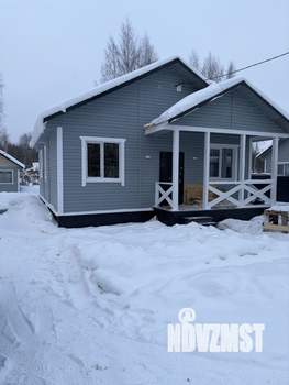 Дом 80м&sup2;, 1-этажный, участок 6 сот.  