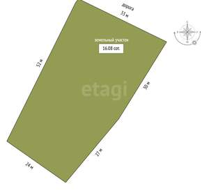 Дом 767м&sup2;, 3-этажный, участок 16 сот.  