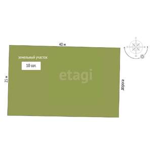 Дом 15м&sup2;, 1-этажный, участок 15 сот.  