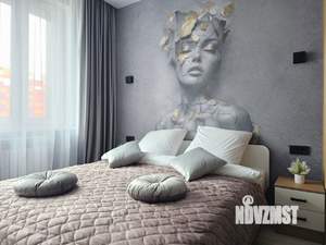 2-к квартира, посуточно, 57м2, 1/16 этаж