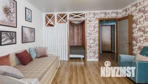 1-к квартира, посуточно, 41м2, 1/1 этаж