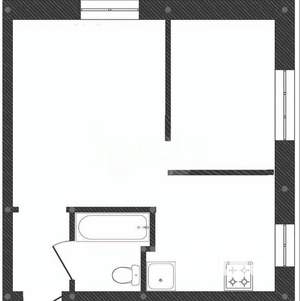 2-к квартира, на длительный срок, 32м2, 3/4 этаж