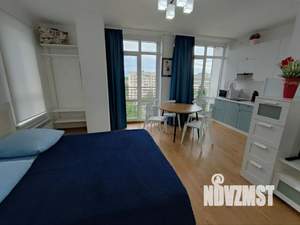 Студия квартира, посуточно, 40м2, 8/16 этаж