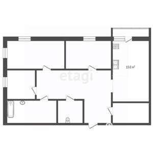 3-к квартира, на длительный срок, 81м2, 7/16 этаж