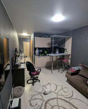 Студия квартира, на длительный срок, 25м2, 13/16 этаж