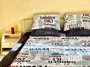 1-к квартира, посуточно, 45м2, 1/1 этаж