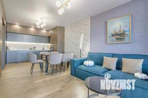 1-к квартира, посуточно, 73м2, 1/1 этаж