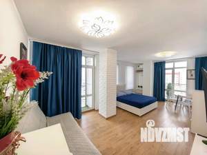 1-к квартира, посуточно, 40м2, 1/1 этаж