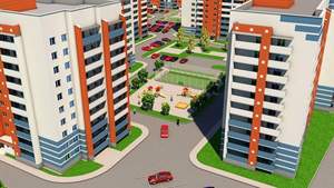 1-к квартира, на длительный срок, 32м2, 4/9 этаж