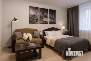 1-к квартира, посуточно, 40м2, 1/1 этаж