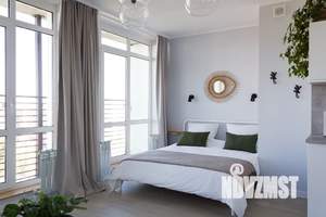 1-к квартира, посуточно, 40м2, 12/16 этаж