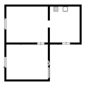2-к квартира, на длительный срок, 32м2, 4/5 этаж