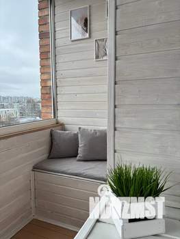 1-к квартира, посуточно, 38м2, 7/10 этаж