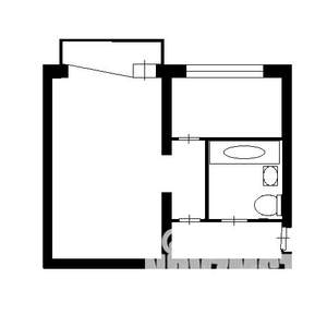 1-к квартира, на длительный срок, 34м2, 5/5 этаж