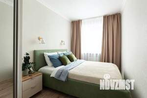 1-к квартира, посуточно, 42м2, 1/1 этаж