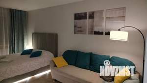 1-к квартира, посуточно, 43м2, 9/12 этаж