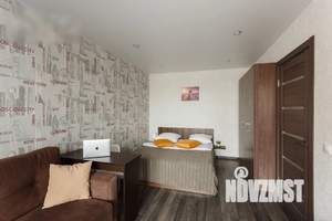 1-к квартира, посуточно, 36м2, 6/16 этаж