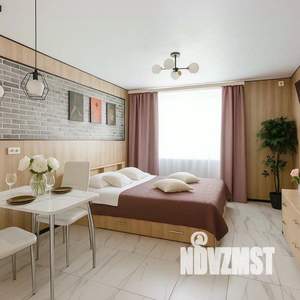 1-к квартира, посуточно, 28м2, 1/1 этаж