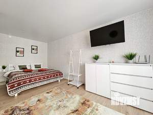 1-к квартира, посуточно, 42м2, 1/1 этаж