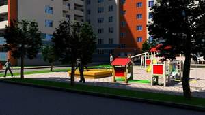 1-к квартира, на длительный срок, 32м2, 4/9 этаж