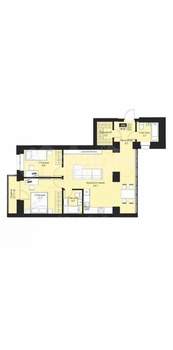 2-к квартира, вторичка, 71м2, 10/10 этаж