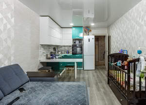 1-к квартира, вторичка, 44м2, 7/14 этаж