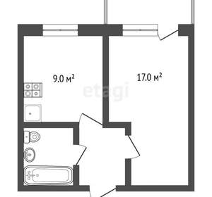 1-к квартира, вторичка, 35м2, 9/9 этаж