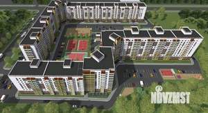 2-к квартира, строящийся дом, 63м2, 1/10 этаж