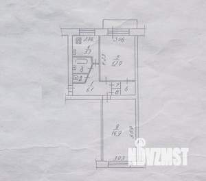 2-к квартира, вторичка, 47м2, 5/5 этаж