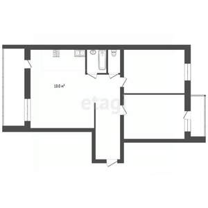 3-к квартира, вторичка, 91м2, 6/12 этаж